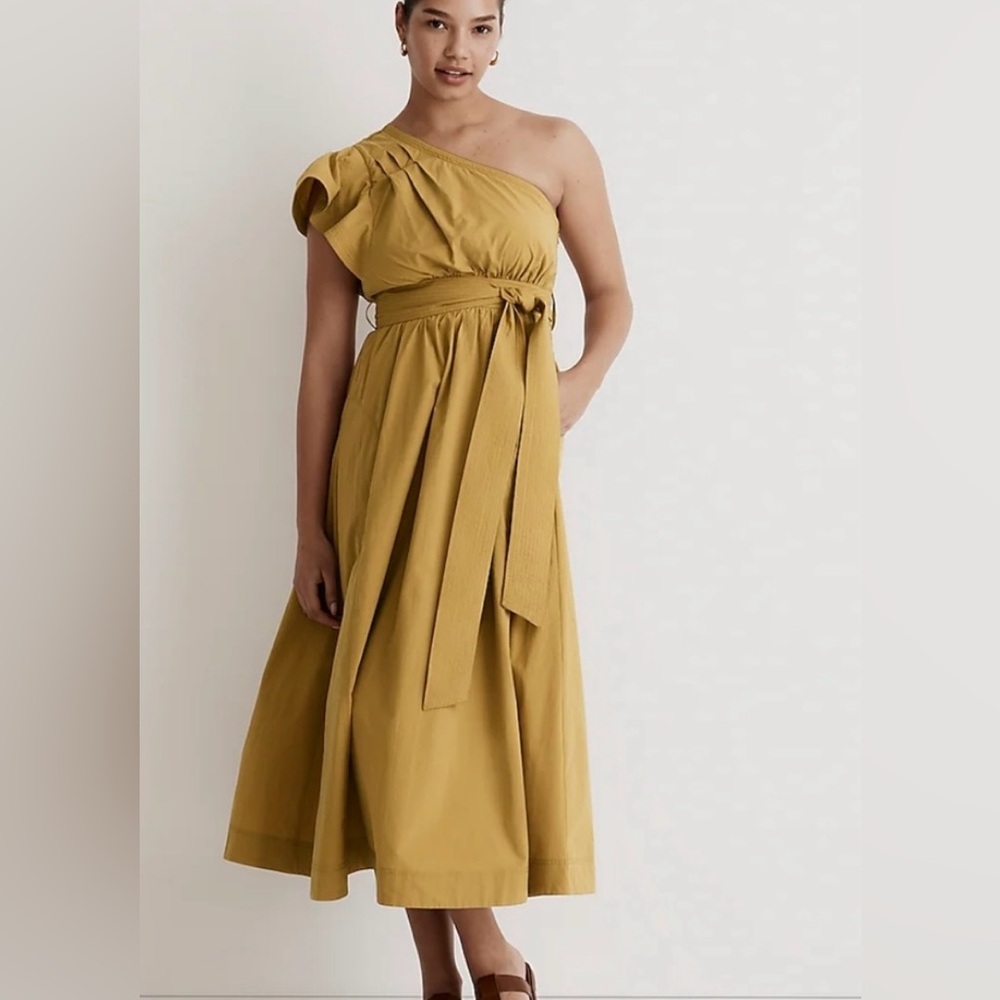 Madewell NWT One-Shoulder Dress - 8